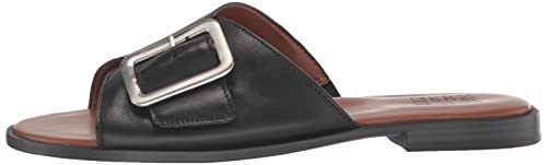 Naturalizer Women's Forrest Slide Sandal, Black Leather, 7.5 #TOP7