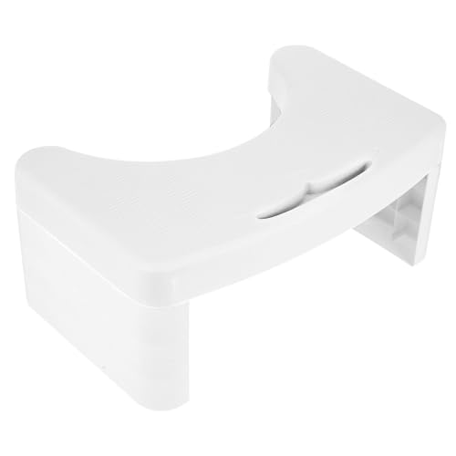 Didiseaon Sturdy Non Slip Toilet Step Stool for Comfortable Squatting Lightweight Bathroom Stool for Optimal Bowel Movements Durable Material Design for Adults
