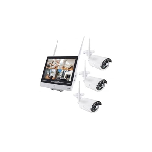 Semac Pack Kit 2X Cameras Pro Vidéo Surveillance Full HD 1080p 12
