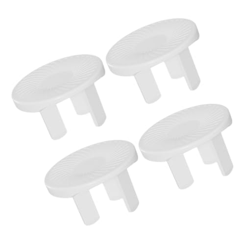 HAMPPLIES 4 piezas Protector Enchufes Bebés Tapón Seguridad Niña para Enchufes Eléctricos Cubiertas Protección Infantil Instalación Fácil y Material Seguro Compatible