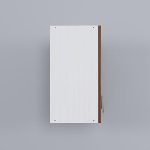 Image of SPECIALITY PANELS 3 Door Modular Wall Mounted Kitchen Cabinet with Adjustable Shelf Space Saving Storage Unit | Engineered Wood Cupboard for Kitchen Living Room Organizer Furniture | DIY Assembly