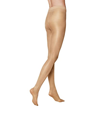 KUNERT Satin Look 20 Collant, D39 Oro, 42-44 Donna