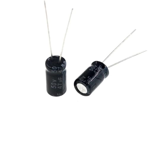 Condensateur électrolytique 47uF 50V pour réparer une console de jeu et un amplificateur audio