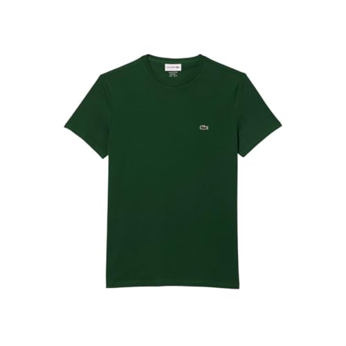 Lacoste Men's Short Sleeve Pima Jersey Crew Neck Tee