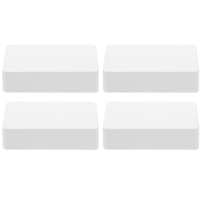 Happyyami 4pcs Portable Small Hidden Storage Boxes for Travel, Compartment Containers for Valuables and Small Items, Abs Plastic Versatile Storage Boxes with Safe and Reliable Design