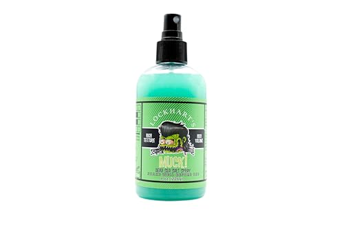 Lockhart's Handcrafted MUCK - Dead Sea Salt Hair Styling Spray For Men - With DHT Shield - Medium Hold - Matte Finish (8.0oz.)