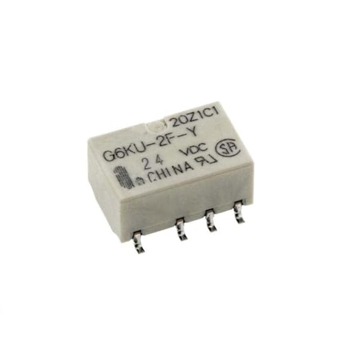 Relé G6KU-2F-Y-24VDC de 5 unidades para control de circuitos impresos electrónicos