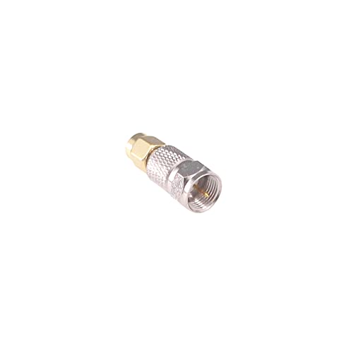 5 adaptadores SMA macho a F tipo macho coaxial RF miniatura 6