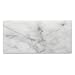Carrara (Carrera) Bianco Honed 6x12 Subway Marble Tile