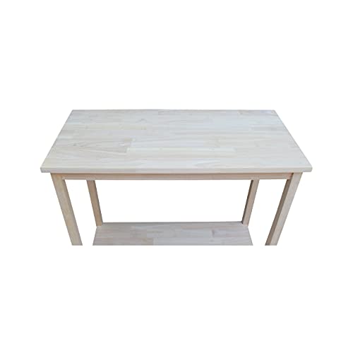 International Concepts Accent Table, Unfinished
