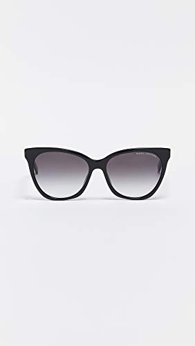 Marc Jacobs Women's Marc 336/S Cat Eye Sunglasses, Black/Gray Shaded, 56mm, 16mm2