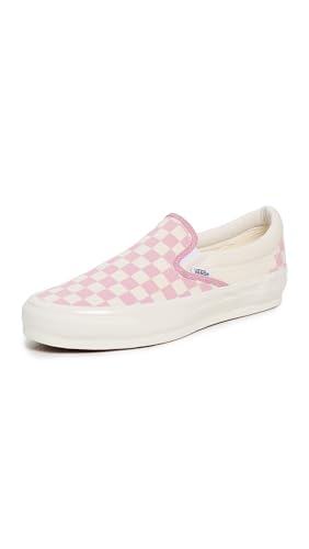 Vans Women's U Lx Classic Slip-Ons, Checkerboard Pink Dawn, 7.5 Medium US