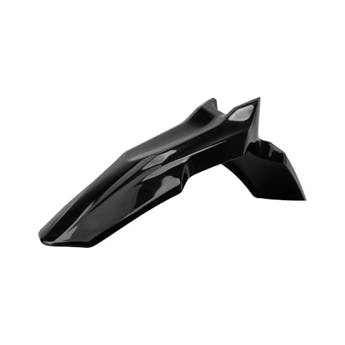 Garde-Boue Avant Moto Tout-Terrain Protection Projection Eau et Bavette Plastique
