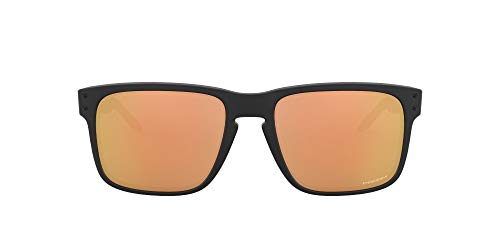 Image of Oakley Mens OO9244 Holbrook Low Bridge Fit Rectangular Sunglasses