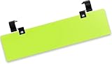 Glare Guard HyperBright Night Driving Visor, Replace Night Driving Glasses w/Anti-Glare Polarized Driving Visor for Headlight Glare Universal 14' x 3.25' fits Cars, Truck's SUV's & RV's, Made in USA