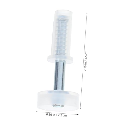 Kit de reparación de herrajes para puerta plegable 16 piezas con rodillos y pivotes para puertas corredizas de armario miniatura 2