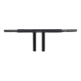 TCMT 1.25'' 8' Rise Straight T-Bar Handlebar Drag Bars Fit For Harley Softail Slim Heritage Fat Boy Deluxe Deuce Sportster XL 883 1200 Dyna Super Glide Wide Glide Low Rider Fat Bob Custom Application