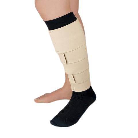 ReadyWrap Fusion Leg Wrap Compression Kit, with Liner, Black (Regular Length, X-Large)