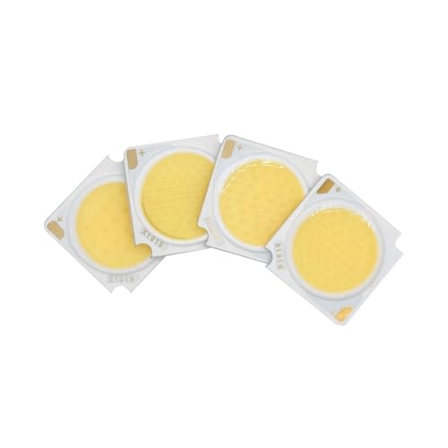 4PCS High Power 50W 10W 20W 30W 40W COB led Matrix Lamp 1919 DC30-33V bridgelux LEDs for Flashlight Chips diode Bulb Cool White(