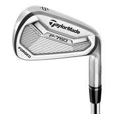 New Taylormade P750#7, 8, 9, PW & P770 AW Iron Set, Steel Shafts (XP 115 Regular)