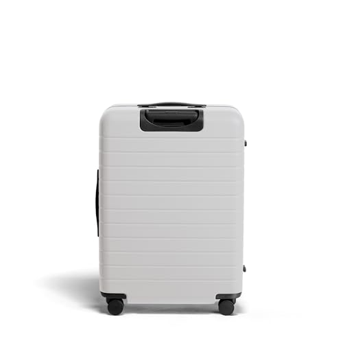 Image of Away Medium Checked Luggage, Lightweight Hard Shell Suitcase with Spinner Wheels, Durable Rolling Luggage, TSA Lock, 26 Inch, Cloud Gray