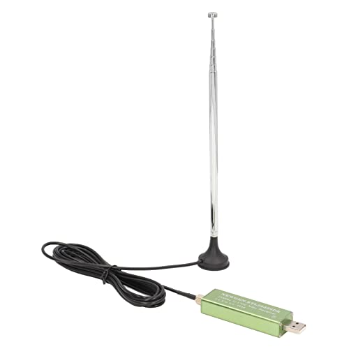 RTL SDR, Kit Radio défini par Logiciel 25‑1760 MHz Démoduler Signal Vocal Recherche Automatique à Ondes Courtes avec antenne pour l'aviation