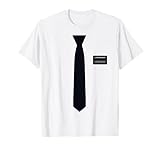 Funny Mormon Missionary Costume LDS Elder Tie T-Shirt