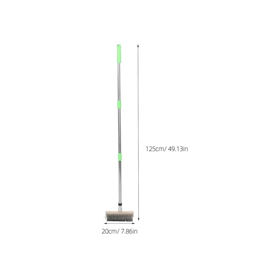 Balai pour cheminée métallique robuste avec manche de 125 cm