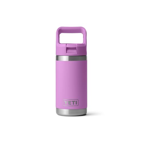 Image of YETI Rambler Jr. 12 oz Kids Bottle, with Straw Cap, Desert Bloom