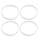nutrition mixer ersatzteile,Ment Parts, Nutri Ninja Pro-Dichtung, Ninja-Ersatzdichtung, Ninja-Dichtung, Bl450C Ninja-Gummiringe, 10 Cm, Weiße Gummidichtung, O-Ring-Dichtung für