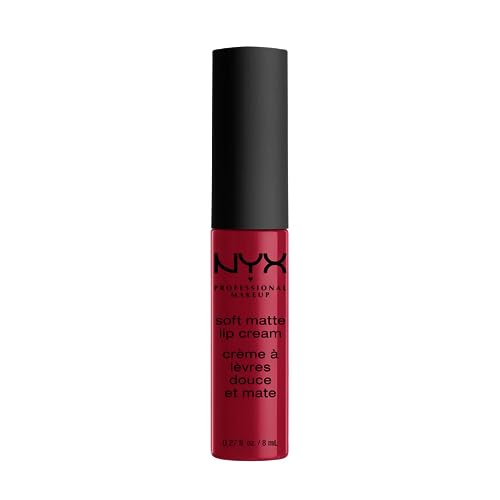 NYX Professional Makeup Soft Matte Lip Cream, Finish matte e cremoso, Colore extra-pigmentato, Long Lasting, Tonalità: Monte Carlo