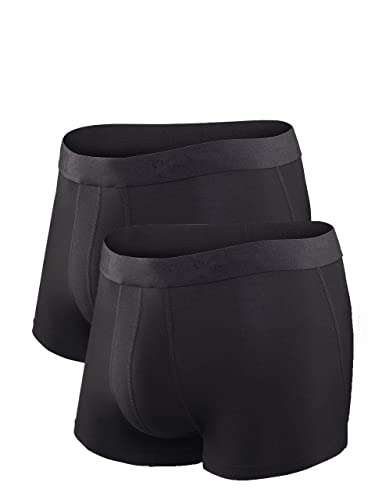 Image of dockstreet Ultra Soft, 100% Cotton Smooth Boxer Brief Comfortable Stretchable /Soft Fabric Brief Trunk Styled Underwear for Men