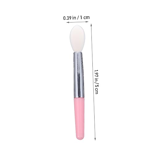 Pincel de silicona para labios plano que define tu maquillaje con precisión y sin desperdicios 5
