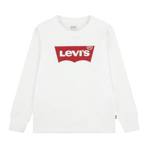 Levis barn pojkar Lvb L/S Batwing t-shirt långärmad tröja