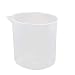 New Lon0167 500mL School Featured Laboratory PP Plastic reliable efficacy Liquid Container Measuring Cup Beaker Clear(id:af5 33 fb 6bf)