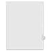 90000 Series Legal Exhibit Index Dividers, 1/26 Cut Tab, Title 