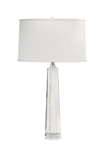 Lighting Accents729 Clear Crystal Prism Lamp, Clear Crystal