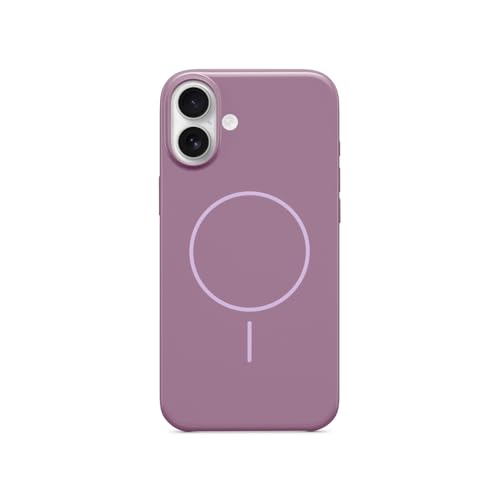 Beats Coque pour iPhone 16 Plus – Compatible MagSafe, Revêtement Protecteur Anti-Rayures, Design Fin, revêtement intérieur en Microfibre – Violet crépusculaire