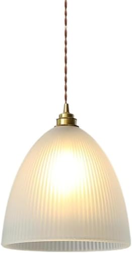 Suspension minimaliste E27 luminaire décoratif verre design pour chambre et balcon
