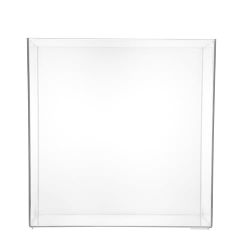 Seau à fleurs acrylique UKCOCO bac transparent incassable pour fleurs