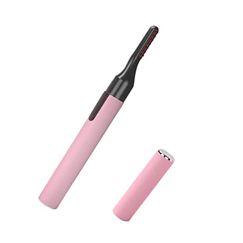 IWOWHERO Fast Preheating Electric Eyelash Curler Travel Size Heat Eyelash Curler Wand