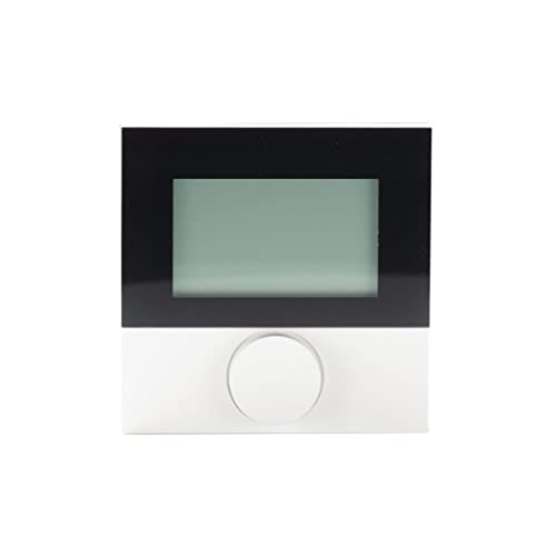 Fußbodenheizung Raumthermostat Alpha Regler direct Standard LCD 24 V mit Designscheibe