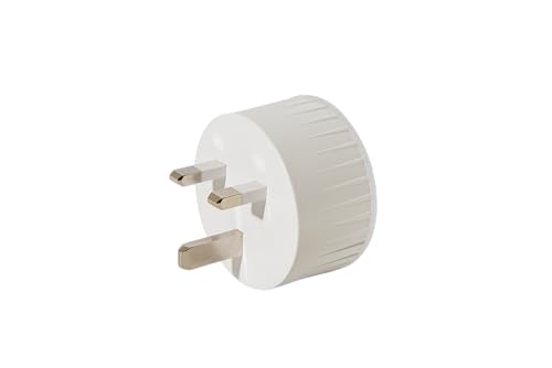 Shelly Plus Plug UK, Smart Wi-Fi Outlet with Power Metering, Remote Control Socket, Max 3000W, Custom Schedules, Home Automation(13A) Compatible with iOS, Android, Alexa, Google Home, SmartThings