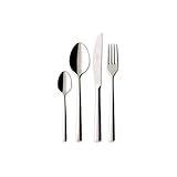 Spülmaschinenfest Villeroy & Boch Tafelbesteck, Edelstahl, Silber, Zentimeter