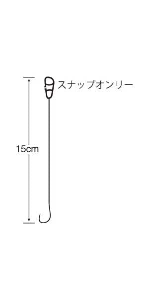 Amazon.com : Sasame W-744 Trout Needle (Thread) Snap Spare 7