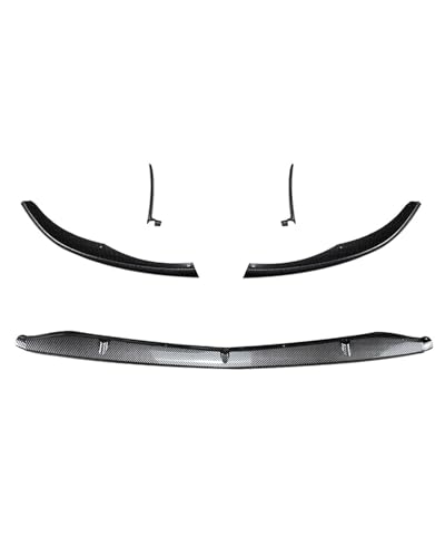 C �N���X W205 C205 S205 C63 AMG 2015 2016 2017 2018 2019 �t�����g�o���p�[���b�v�f�B�t���[�U�[�X�|�C���[�X�v���b�^�[�{�f�B�L�b�g�J�o�[ ABS �t�����g�o���p�[�X�|�C���[(Carbon Fiber Look