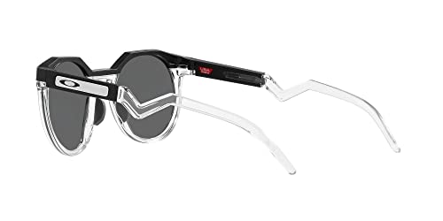 Image of Oakley Sunglasses for Men - OO9242 HSTN High-Bridge, Round Sunglasses PRIZM Lenses