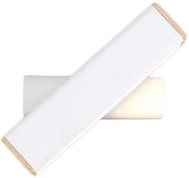 Lámpara de pared LED orientable 350° y 12W de potencia en color blanco