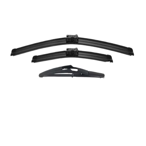 Escobillas Limpiaparabrisas 3 Unidades Para Mondeo MK4 2007 2008 2009 2010 2011 2012 2013 2014 Escobillas Limpiaparabrisas Delanteras Traseras Parabrisas Ventana 26“ 19“ 12'