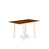 East West Furniture NDT-WHI-T...